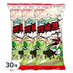 우포따오기 백옥콘 강냉이, 220g, 30개