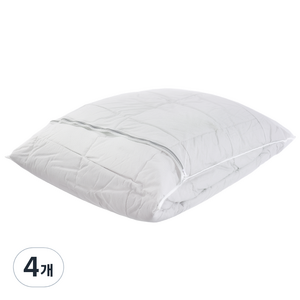 코멧 홈 메쉬 사각 세탁망 90 x 100 cm, 화이트, 4개