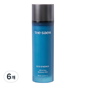 더샘 에코 에너지 올인원 모이스처 밀크, 160ml, 6개