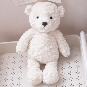 아이끌레 보들 동물 캐릭터 봉제인형, 35cm, 화이트곰돌이, 1개