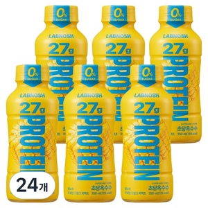 랩노쉬 프로틴 드링크 초당옥수수, 24개, 350ml