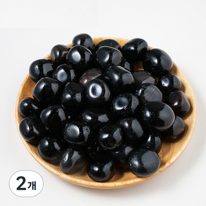 다사줘용 고품격화분을 완성하는 관상용화분 돌맹이 자갈 흑요석, 2개, 100g