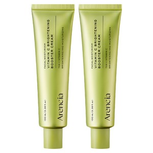 아렌시아 비타민 C 브라이트닝 부스터 크림, 2개, 100ml