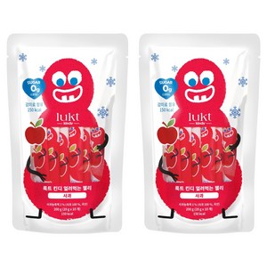 룩트킨디 얼려먹는 젤리 10p, 사과, 200g, 2개