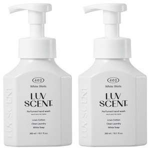 럽센트 핸드워시 화이트셔츠 린넨코튼향, 300ml, 2개