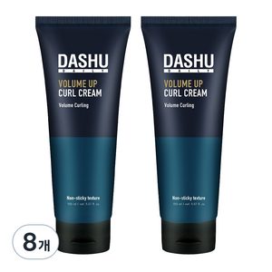 다슈 데일리 볼륨 업 컬크림, 150ml, 8개