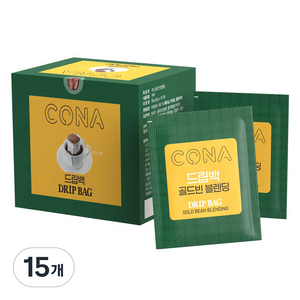 CONA 드립백 골드빈블렌딩, 8g, 10개입, 15개