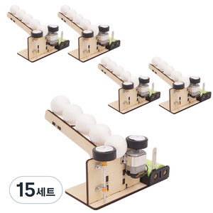 티처스 STEAM 과학교구 슈팅발사 피칭머신 DIY 만들기 세트 G-10, 15세트