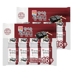 해의락 한겨울 광천김, 5g, 32개 골드박스 특가
