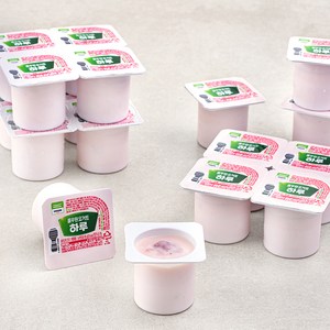 풀무원다논 하루 요거트 컵 딸기, 80g, 16개입, 1개