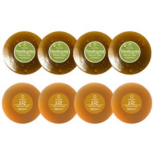 프로버블리 지성 건성 중성 피부 천연 수제비누 어성초 110g x 4p + 유황 110g x 4p, 8개, 1세트