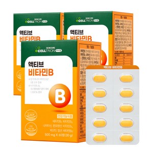 이너랩 액티브 비타민B, 60정, 3개