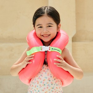 스윔어바웃 베이직 25kg 넥 튜브, 핑크, 1개