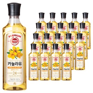 해표 카놀라유, 500ml, 20개