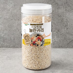 라이트잇 바로먹는 퀵오트밀 눌린귀리, 1kg, 1통