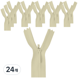 콘솔 지퍼 10인치, 551, 24개