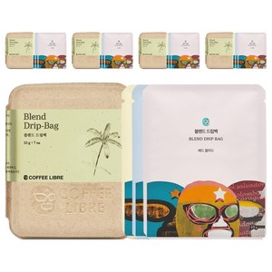 커피리브레 블렌드컬렉션 드립백커피, 10g, 7개입, 5개