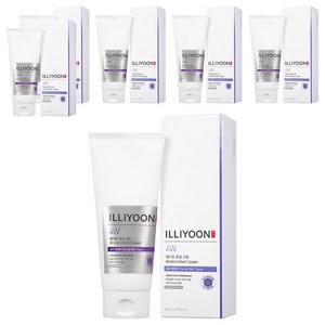일리윤 저자극 튼살크림, 200ml, 6개