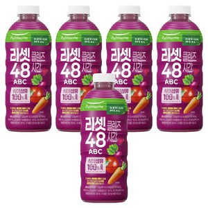 풀무원 리셋클렌즈 48시간 ABC 주스, 5개, 960ml