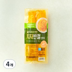 풀무원 치자반절단무지, 350g, 4개