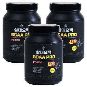 삼대오백 BCAA 프로 피치, 3개, 500g