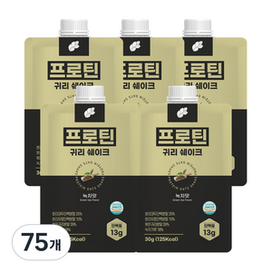 논앤밭위드 프로틴 귀리쉐이크 녹차맛, 30g, 75개