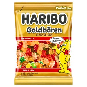 하리보 골드베렌, 100g, 1개