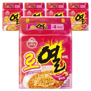 오뚜기 로열라면 120g, 20개