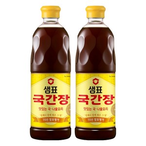 샘표 국간장, 860ml, 2개