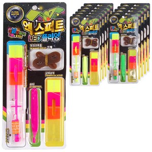 케이와이아이앤디 1000엑스퍼트LED플라잉야광 랜덤 발송, 12개입, 1개, 혼합색상
