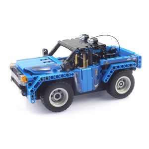 27Mhz 테크닉 자동차 2in1 블록RC CBT291199 353p, 블루