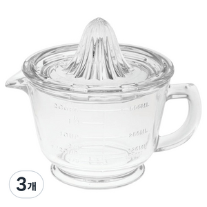 제우스 글래스 레몬스퀴저, 3개, 500ml
