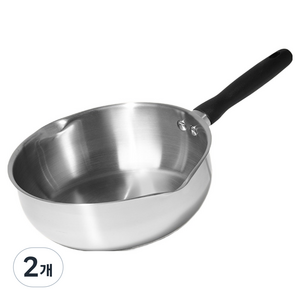 마이어코리아 인덕션 6in1 스테인리스 스틸 멀티팬, 24cm, 2개