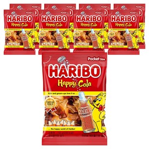 하리보 해피콜라 젤리, 100g, 9개