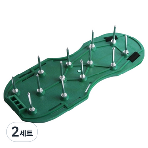 호르투스가든 플라스틱 버클 잔디 천공 신발, 2세트