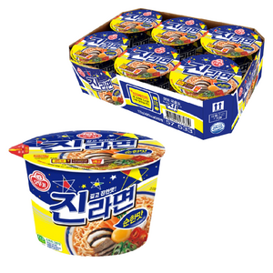 오뚜기 진라면 순한맛 용기, 6개