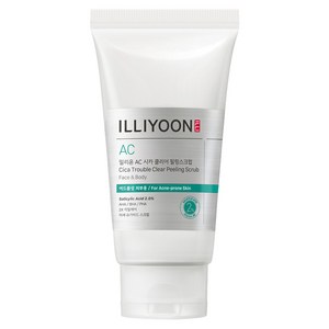 일리윤 시카 아크네 클리어 필링 바디스크럽 시트러스민트향, 200g, 1개