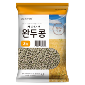 대구농산 완두콩, 2kg, 1개