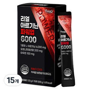 퍼니트 리얼 아르기닌 파워업 6000 15포, 300g, 15개