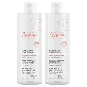 아벤느 미셀라 클렌징 워터, 400ml, 2개