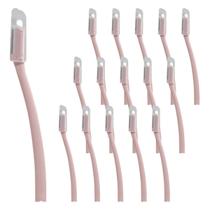 신도프라임 일본칼날 안전커버 눈썹칼, 베이비 핑크, 16개