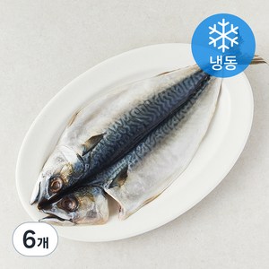 곰곰 국산 고등어 (냉동), 270g, 6개