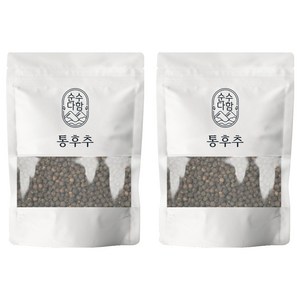 순수다함 통후추 리필용 흑후추, 300g, 2개