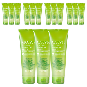 토니모리 알로에 93% 촉촉 수딩 젤, 250ml, 15개