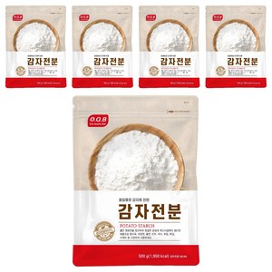 OQB 감자전분, 500g, 5개