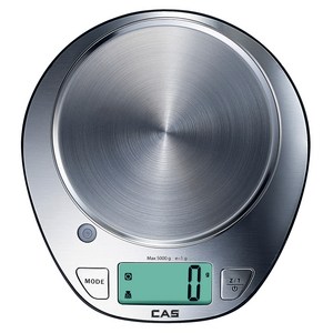 카스 디지털 주방저울, 5kg, 혼합색상, CKS-2