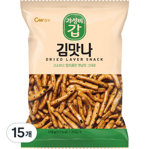청우식품 김맛나, 110g, 15개