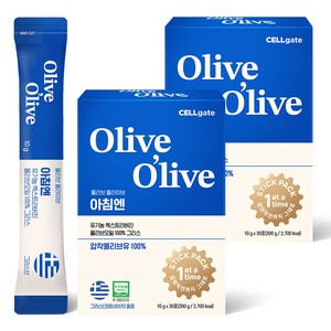 셀게이트 올리브올라이브 아침엔 유기농 엑스트라버진 올리브오일 그리스, 300g, 2개