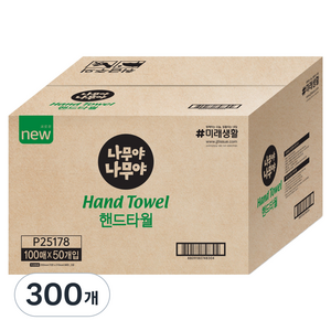 나무야나무야 핸드타올, 300개, 100매