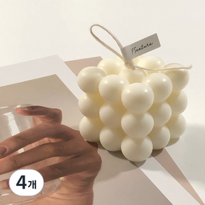 F5NATURE 봉봉캔들, 블랙체리, 142g, 4개